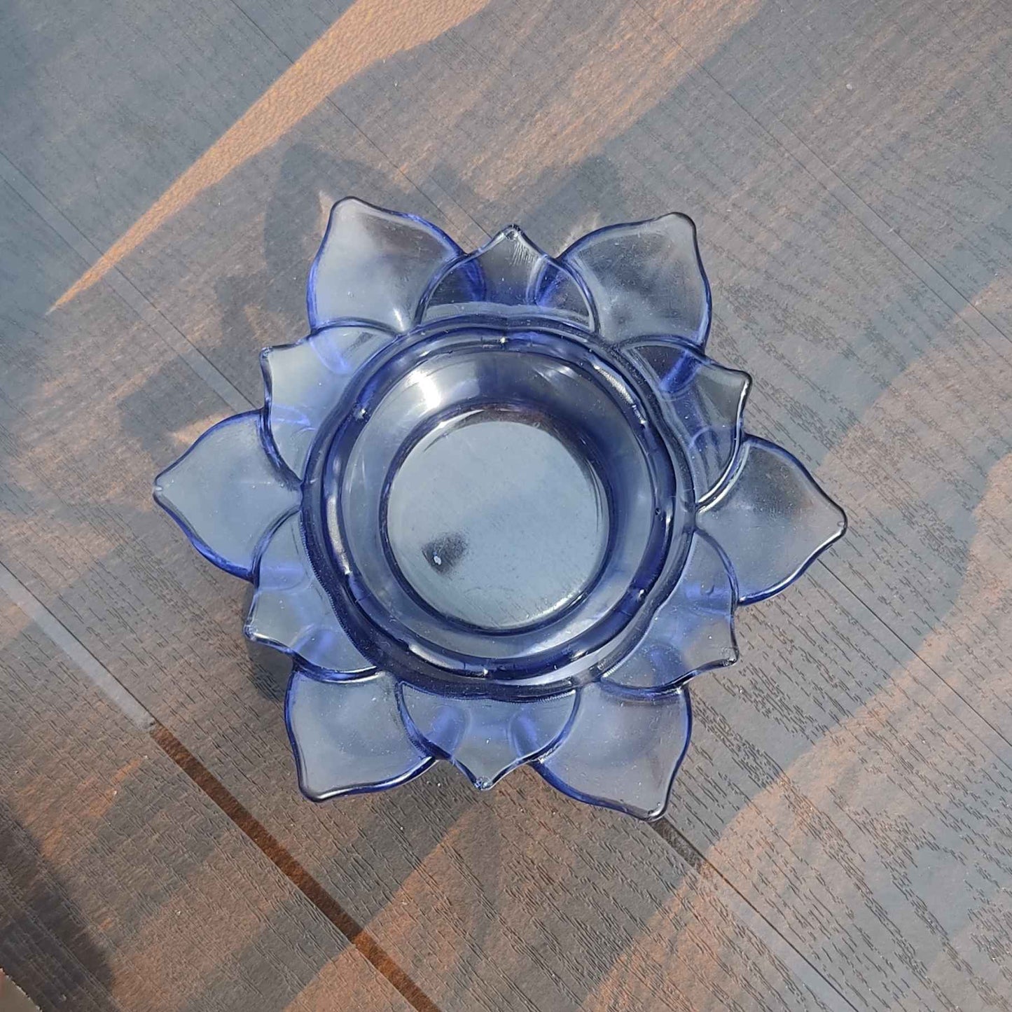 Purple Lotus Candle Holder