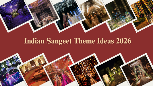 Indian Sangeet Theme Ideas 2026