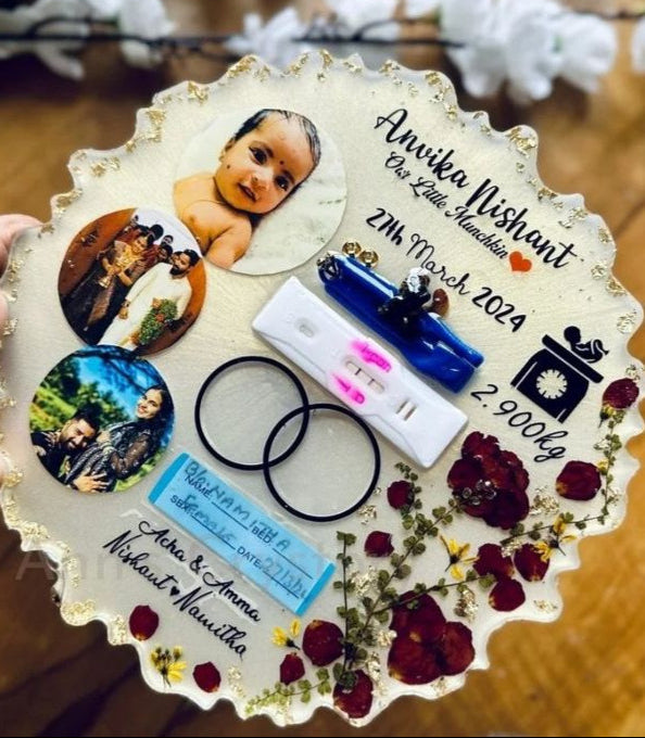 Baby Keepsake Preservation | Shaahi Decor 8 Inch