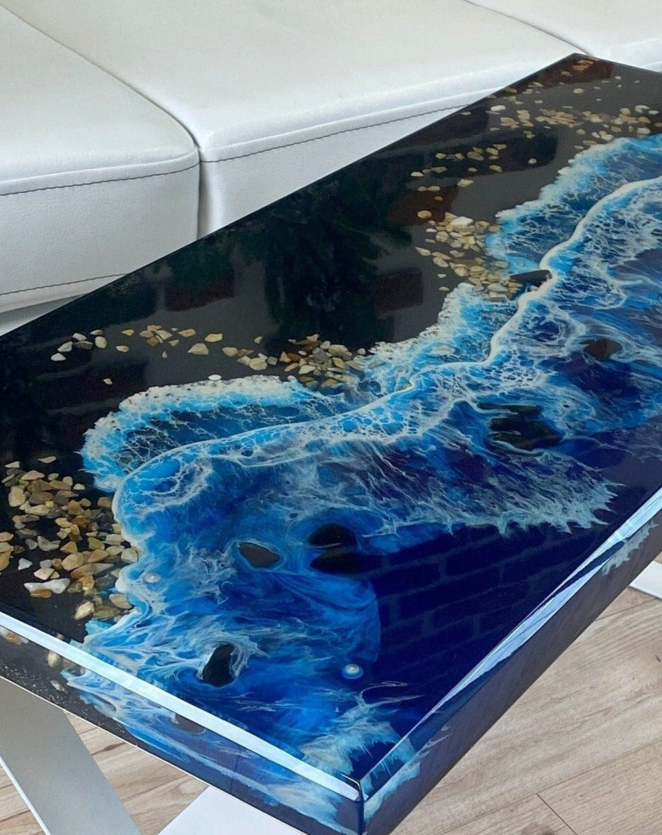 Premium Ocean Resin Table