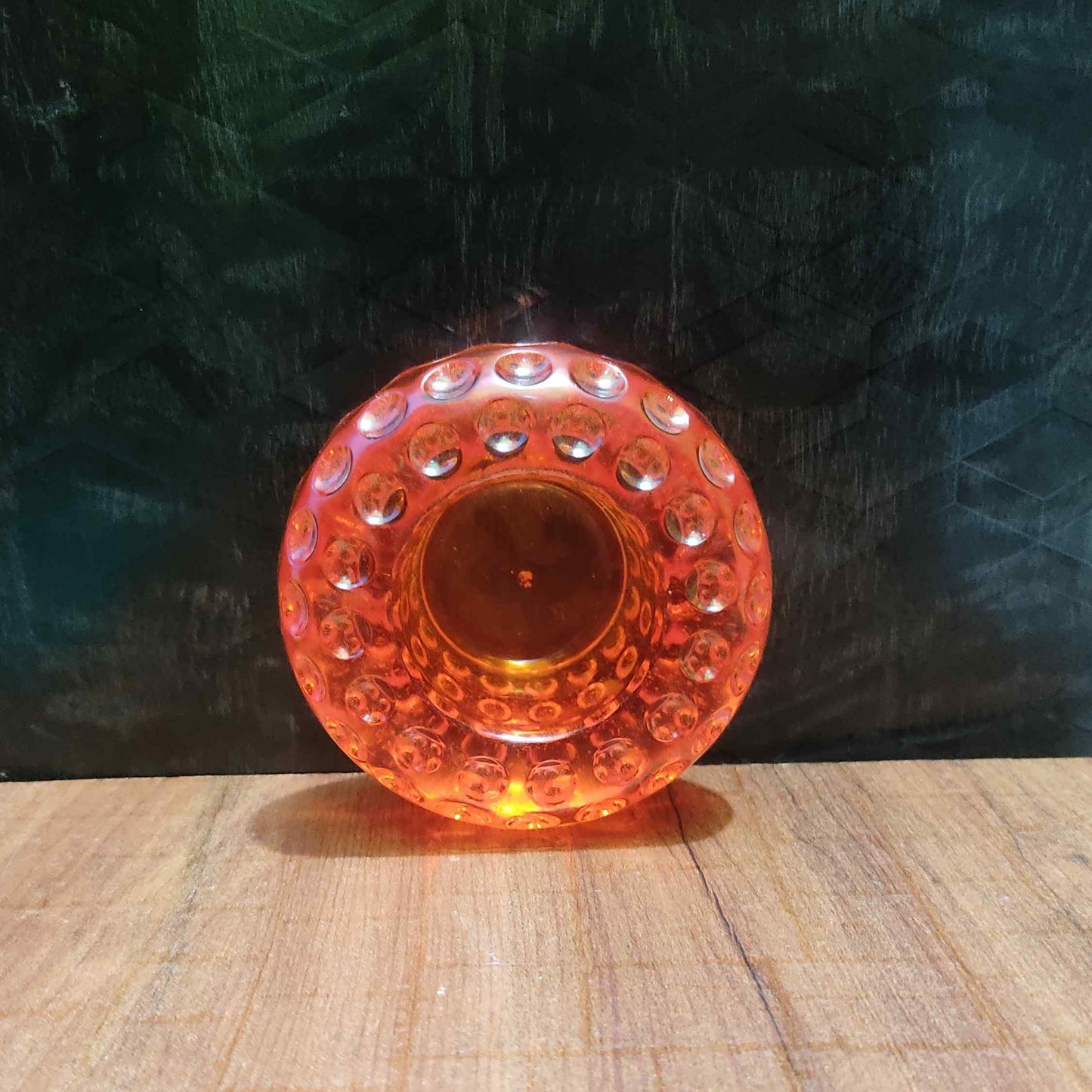 Orange Bangle Candle Holder