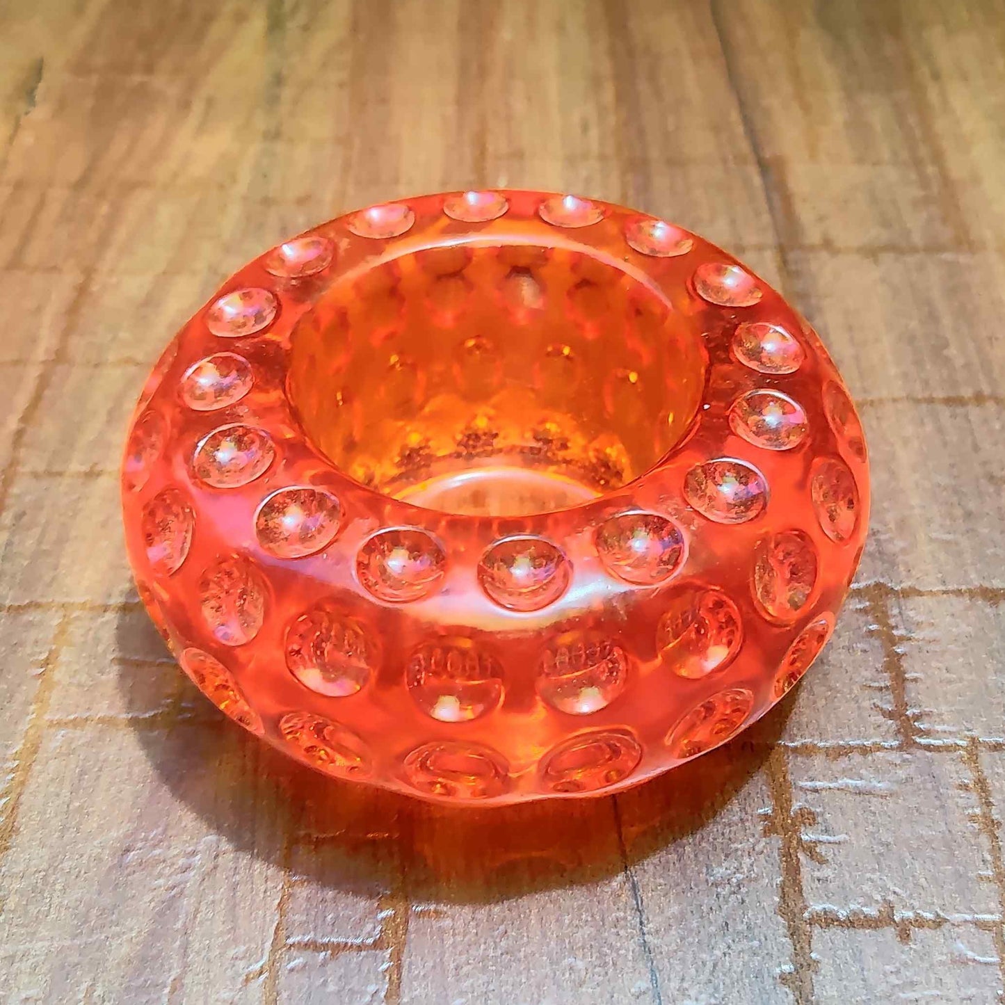 Orange Bangle Candle Holder