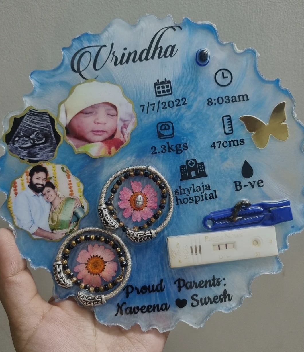 Baby Keepsake Frame