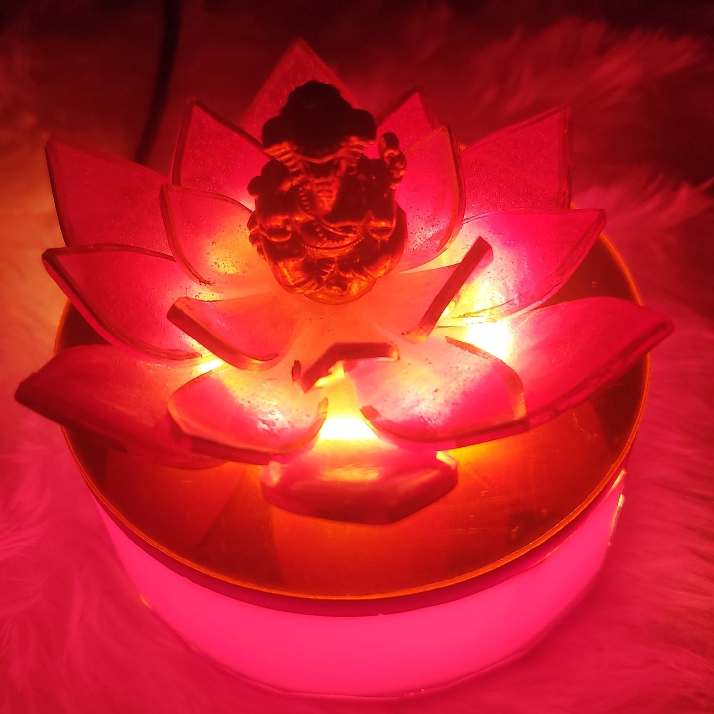 Spiritual Pink Lotus Stand