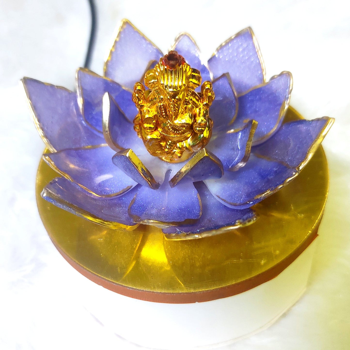 Spiritual Purple Lotus Stand