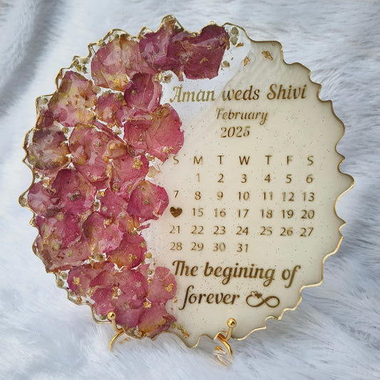 Jaimala Preserved Calendar Frame