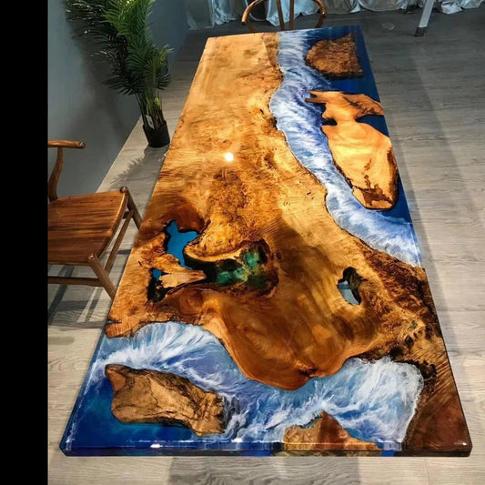 Creative Resin Wood Table