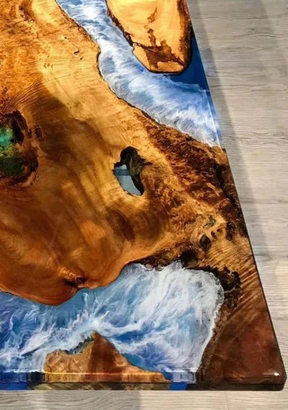 Creative Resin Wood Table