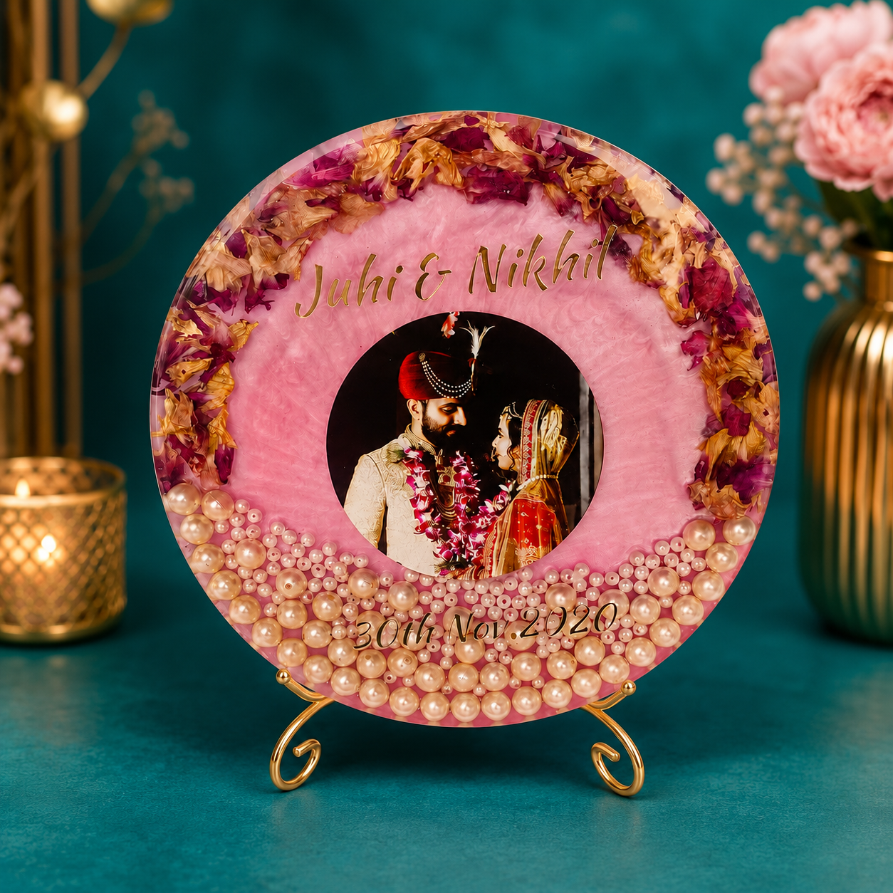 Circle shape varmala preservation