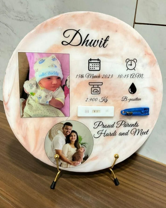 baby keepsake frame