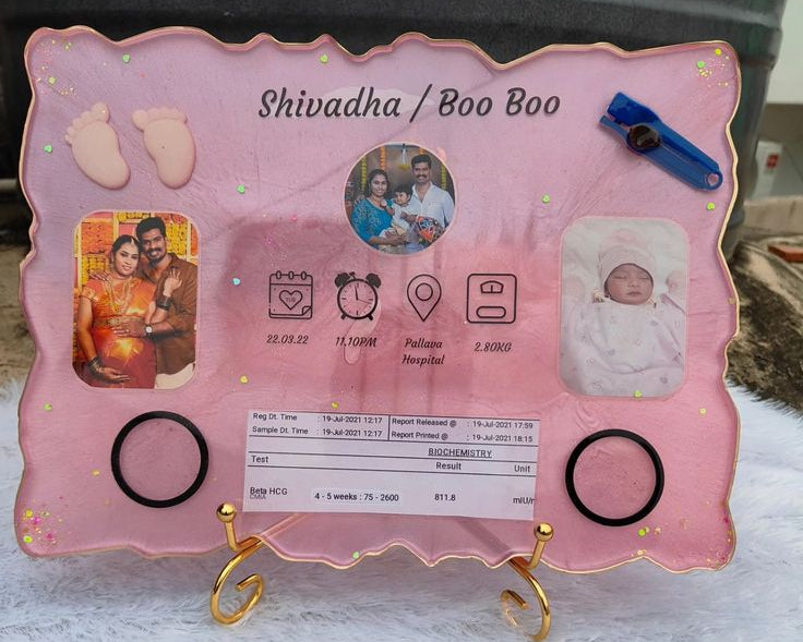 Baby Keepsake Frame