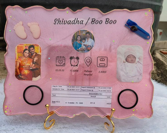 Baby Keepsake Frame