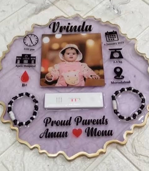 Baby Keepsake Preservation | Shaahi Decor 10 Inch