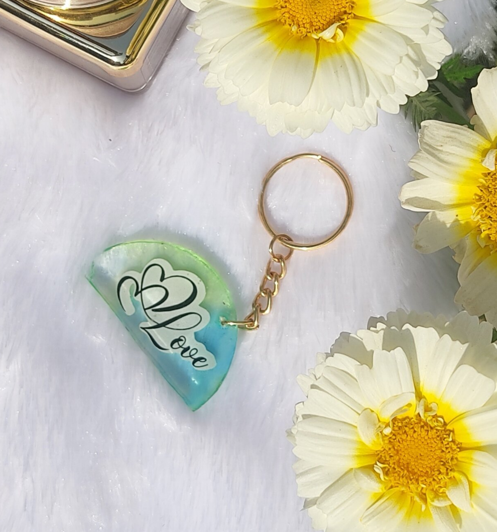 Heart Love Keychain