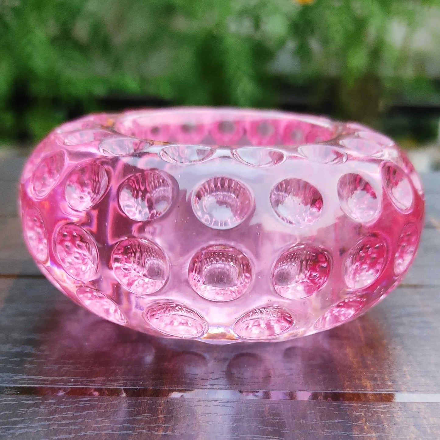 Pink Bangle Candle Holder